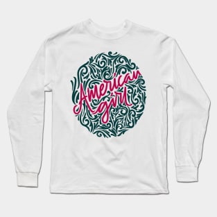 american girl Long Sleeve T-Shirt